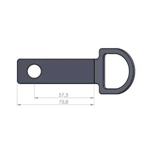 Axkid tvirtinimo kilpos automobiliui 120 mm - Image 6